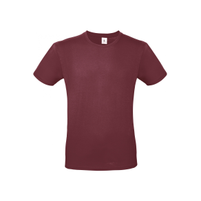 T-shirt Burgundy 100% coton