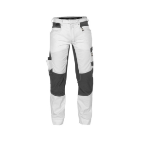 PANTALON PEINTRE BLANC GRIS...