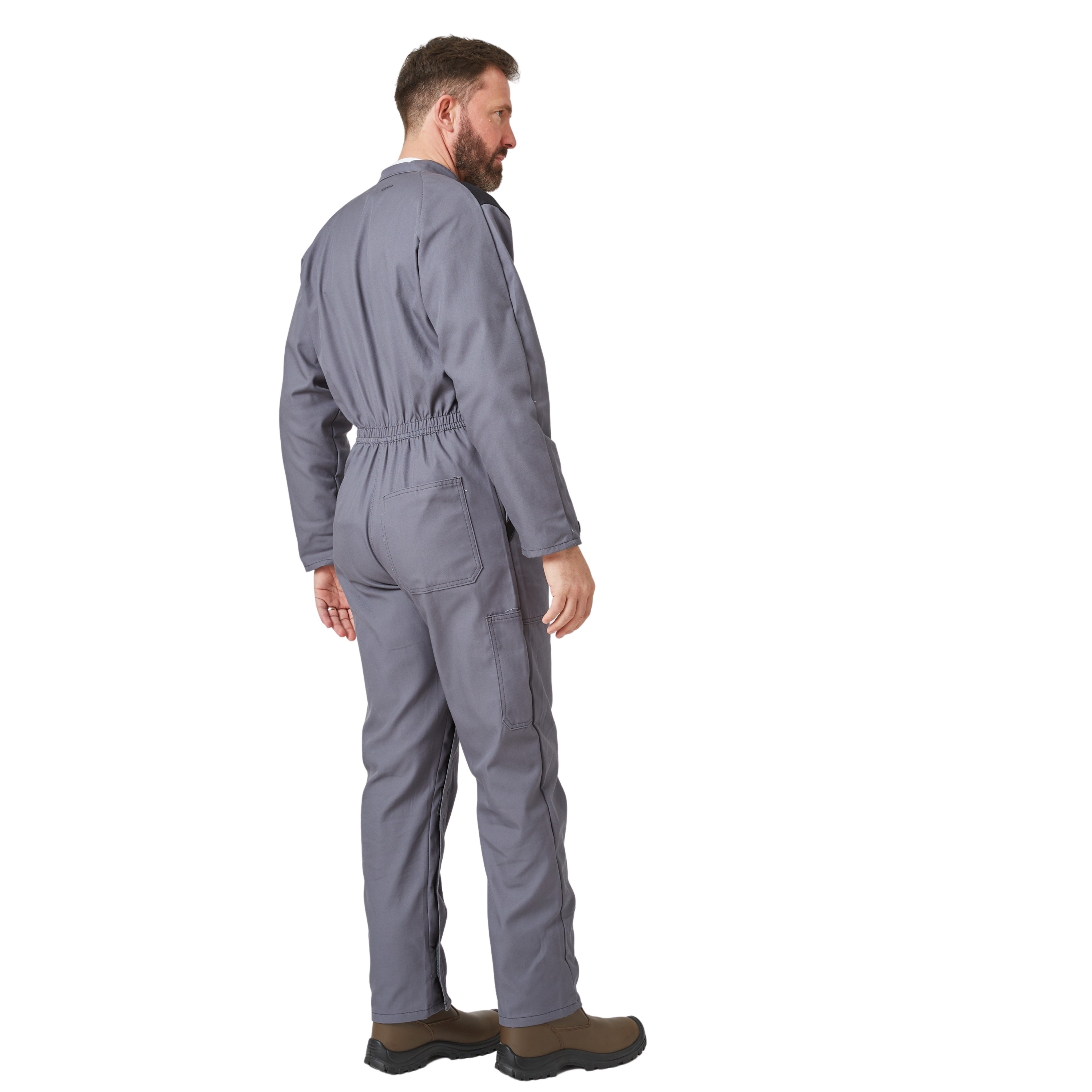 Combine Bois Veste De Travail Typhon Gris/noir Herock Taille M