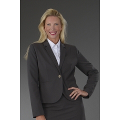 Veste Femme pour atailleur hostesse Gris Polyviscose