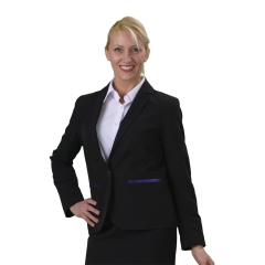 Veste Salle SIMPLG VENUS NOIR FINI VIOLET
