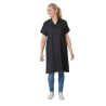 Blouse de travail Femme Noire manches courtes industrie médicale logistique