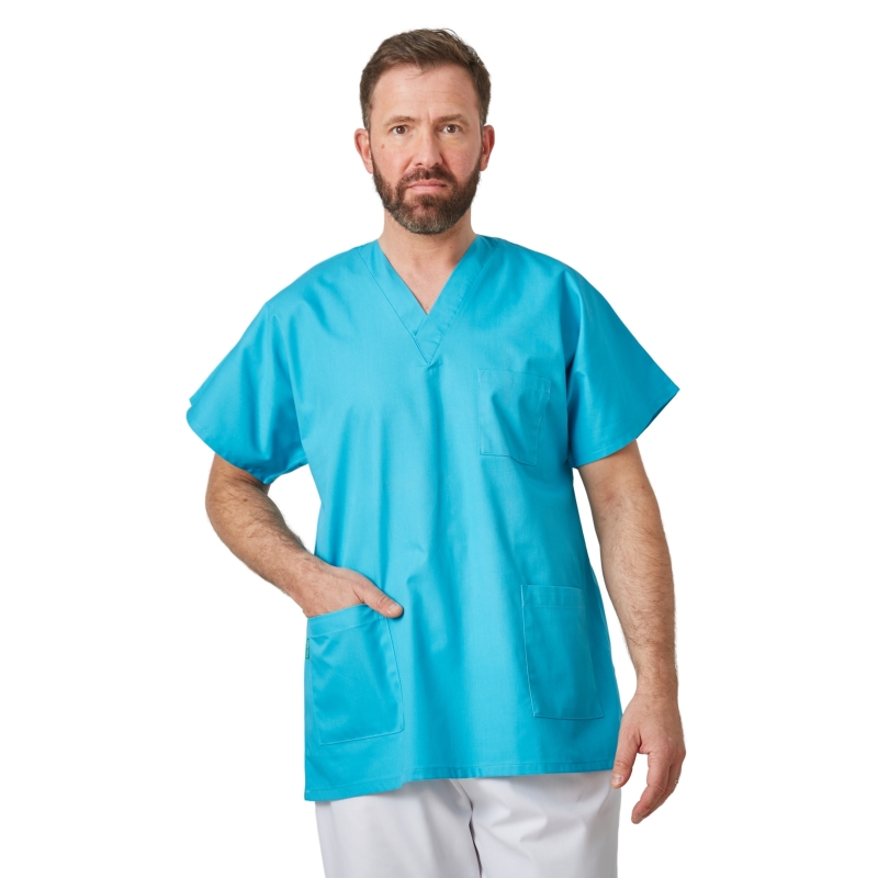 Marinière médicale Turquoise Benjie