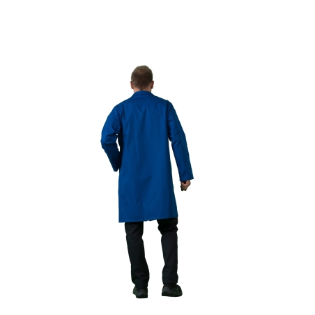 Blouse de travail bleu Poly Coton Blouse atelier