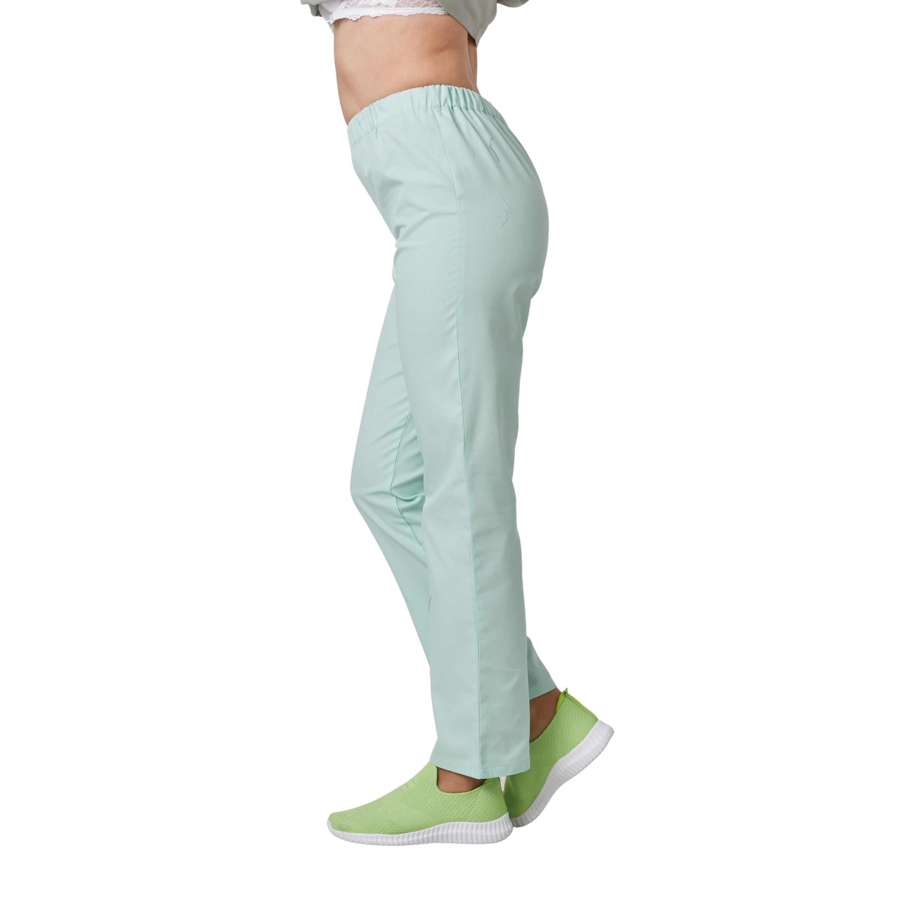 Pantalon coupe droite pour professionnel médical coloris vert Manelli