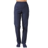 Pantalon médical avec poches popeline 65/35 Blue Navy 801