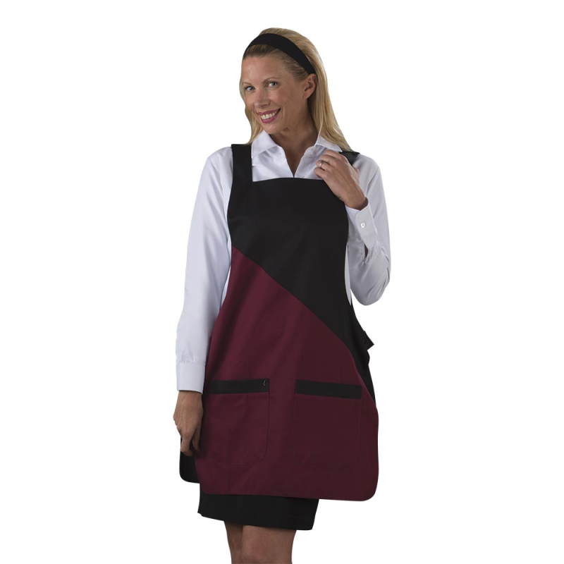 Chasuble bi color Noir et Boreaux pressions