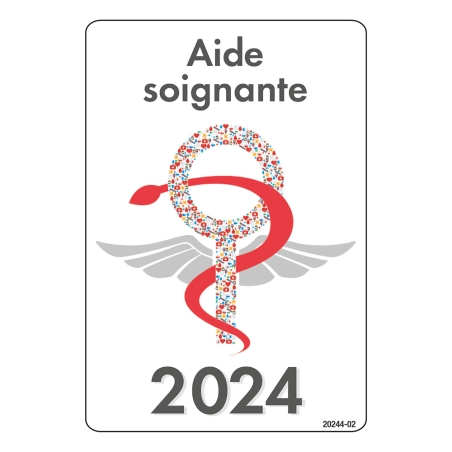 Caducée aide soignante 2024 - Varoise Medical