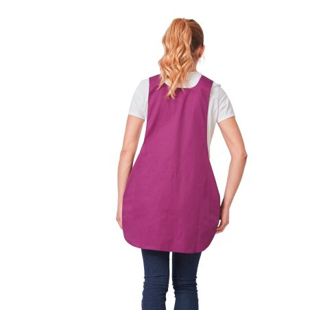 Tablier chasuble Coloris Prune 