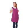 Tablier chasuble Coloris Prune 