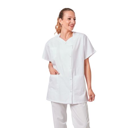 Blouse medicale Femme col original infirmiere aide soignante