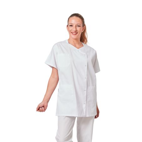 Blouse medicale Femme col original infirmiere aide soignante