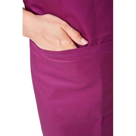 Tablier de service prune violet