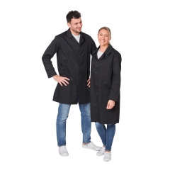 Blouse de travail noire Homme Femme