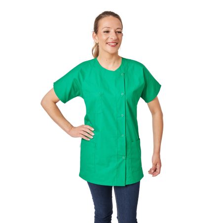 Blouse de travail medicale femme Vert Grass Blouse vétérinaire blouse infirmière