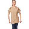 Blouse de travail femme Blouse estheticienne Blouse femme beige