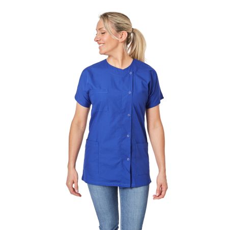 Blouse de travail femme bleu de travail femme blouse industrie femme