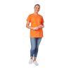 Tunique de travail Orange Femme blouse de travail orange femme medical industrie