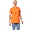 Tunique de travail Orange Femme blouse de travail orange femme medical industrie