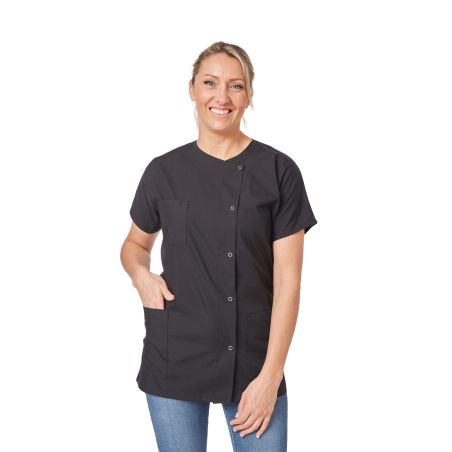 Tunique de travail femme Noir blouse femme noir esthetique 