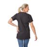 Tunique de travail femme Noir blouse femme noir esthetique 