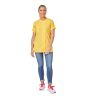 Tunique de travail femme blouse medicale femme jaune poussin