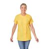 Tunique de travail femme blouse medicale femme jaune poussin