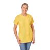 Tunique de travail femme blouse medicale femme jaune poussin