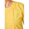 Tunique de travail femme blouse medicale femme jaune poussin