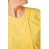 Tunique de travail femme blouse medicale femme jaune poussin