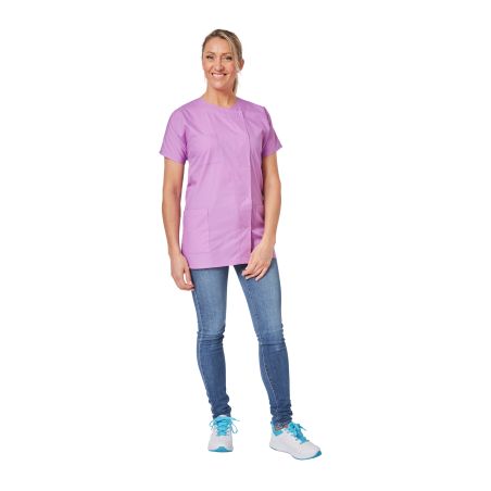 Blouse medicale femme Violet Blouse de travail tunique de travail femme