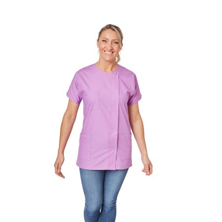 Blouse medicale femme Violet Blouse de travail tunique de travail femme