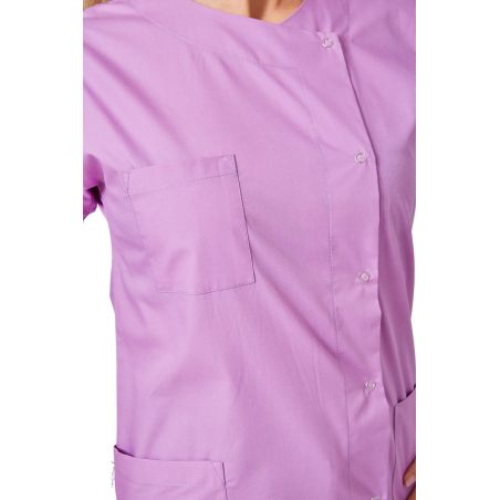 Blouse medicale femme Violet Blouse de travail tunique de travail femme