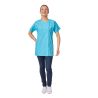 Blouse medicale couleur Turquoise femme Tunique de travail medicale properete aide a domicile