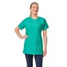 Tunique de travail verte blouse medeciale blouse as Blouse aide a domicile blouse nettoyage proprete