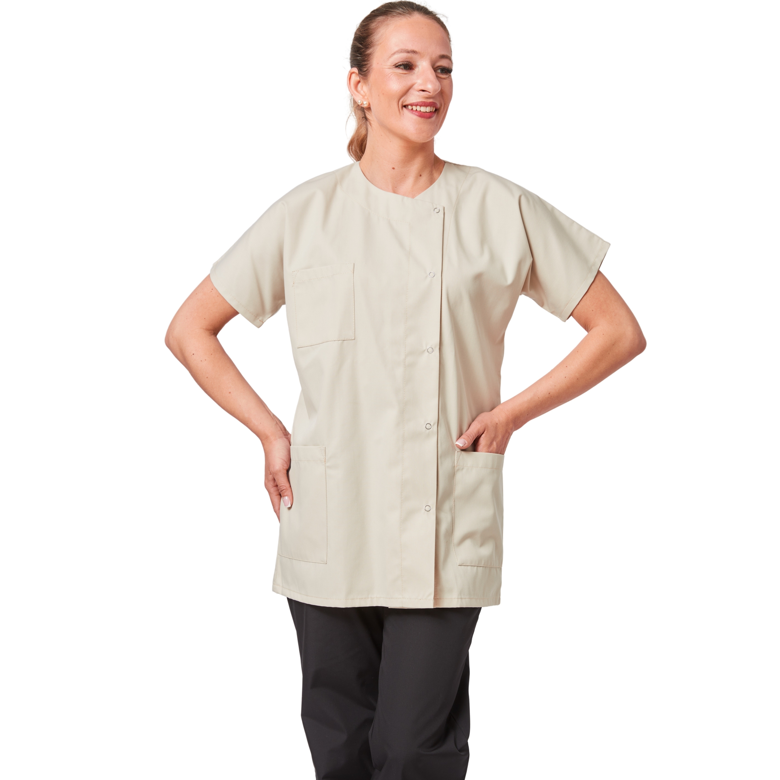 MISEMIYA VÊTEMENTS DE Travail Unisex COL PIC Manches Courtes Médicaux