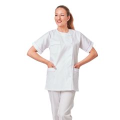 Tunique médicale liseré Parme