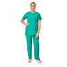 Ensemble de travail medicale Vert top Pantalon et tunique femme Taille Xs à 5XL