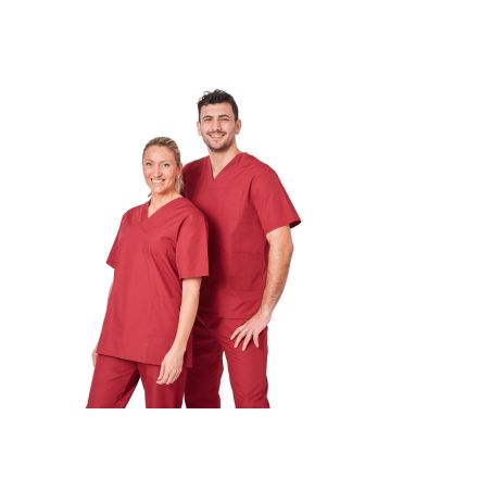 Blouse medical veterinaire kine ergo sage femme Bordeaux Homme Femme