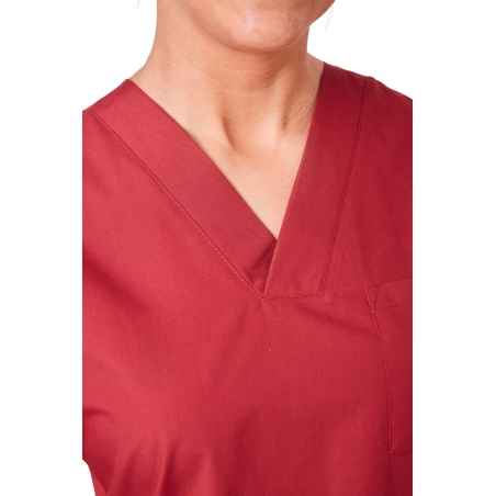 Blouse medical veterinaire kine ergo sage femme Bordeaux Homme Femme