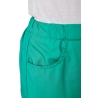 Ensemble médical unisexe vert bloc opératoire – tunique col V et pantalon – vue 6