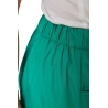 Ensemble médical unisexe vert bloc opératoire – tunique col V et pantalon – vue 7