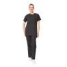 Ensemble de travail Femme noir estheticienne tunique et pantalon