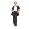 Ensemble de travail Femme noir estheticienne tunique et pantalon