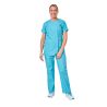 Ensemble de travail medical femme blouse medical et pantalon medical turquoise