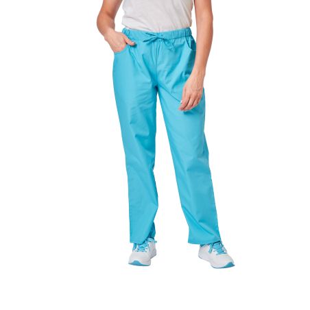 Ensemble de travail medical femme blouse medical et pantalon medical turquoise