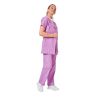 Blouse medical et pantalon de medical violet femme pour tenue infirmiere aide soignante