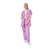 Blouse medical et pantalon de medical violet femme pour tenue infirmiere aide soignante