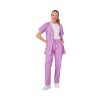 Blouse medical et pantalon de medical violet femme pour tenue infirmiere aide soignante