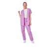 Blouse medical et pantalon de medical violet femme pour tenue infirmiere aide soignante